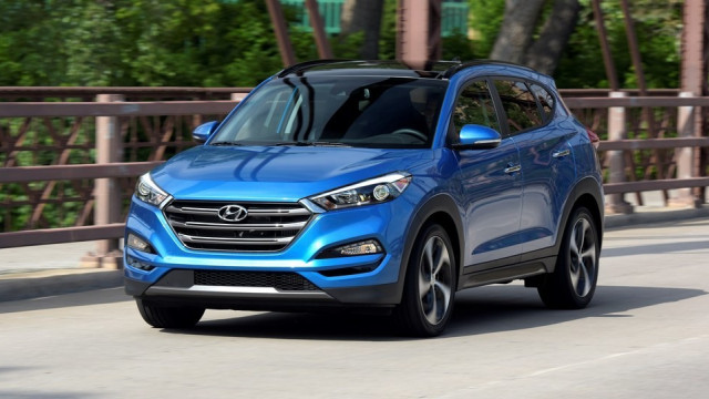 Hyundai Tucson equipped with a new engine