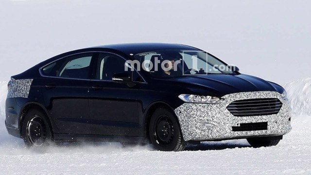 Ford started testing an updated Mondeo