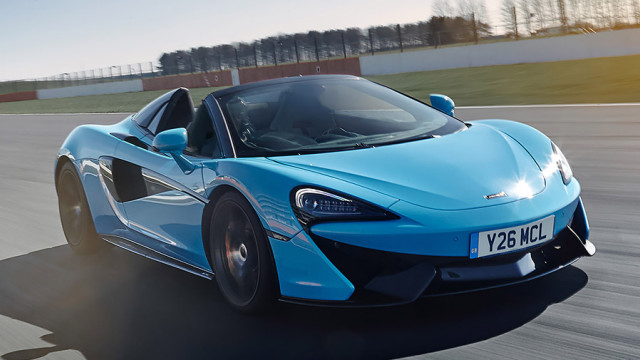 Open version of the McLaren 570S got a racing version