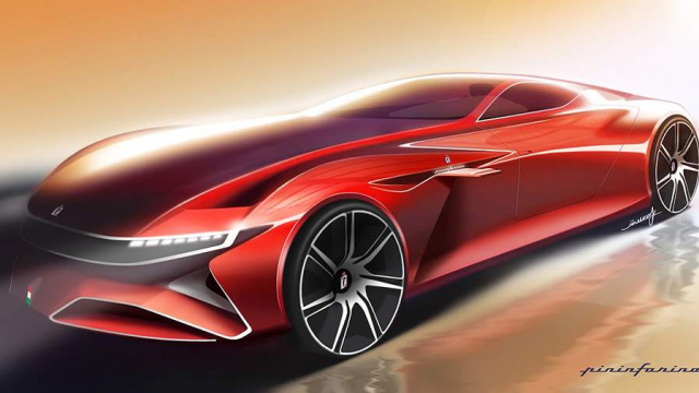 Pininfarina showed the first picture of an electric hypercar