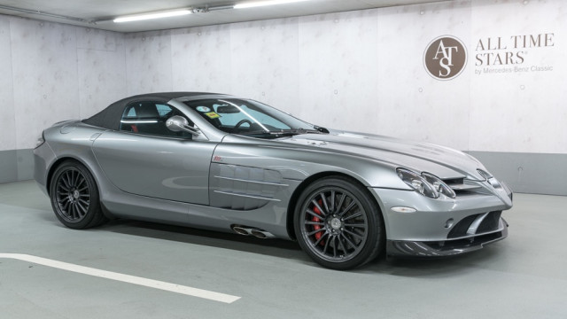 Museum exhibit Mercedes-Benz SLR McLaren sold for 1.24 million euros