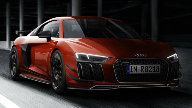 Audi R8 slightly improved