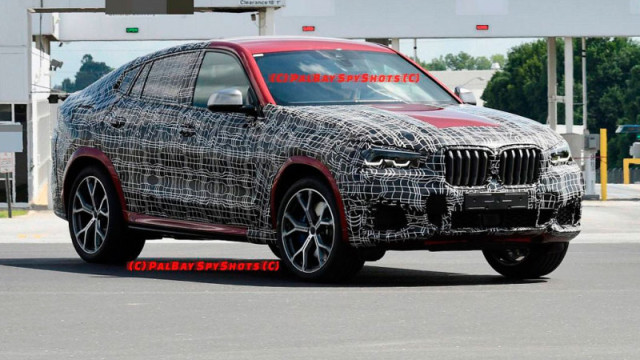 New generation of BMW X6 in the tests now