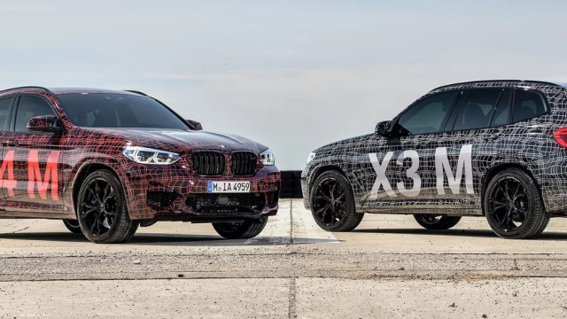 BMW showed new X3 M and X4 M for the first time