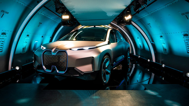 A huge electric SUV from BMW debuted officially