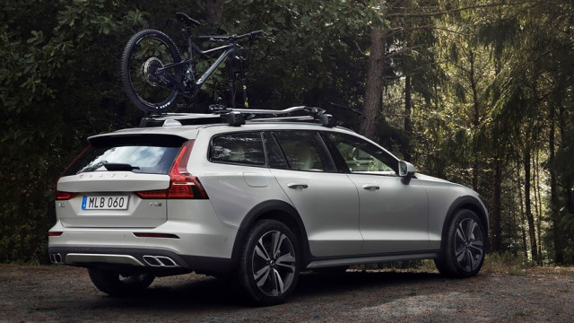 Debuted a new off-road wagon from Volvo