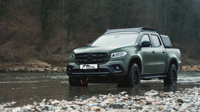 Gruma created an Mercedes X-Class hunting car