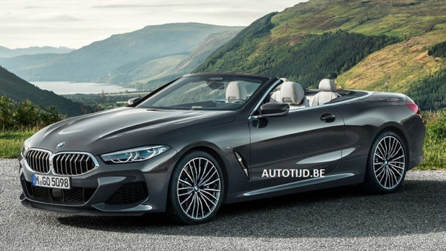 Declassified an exterior of the open BMW 8-Series