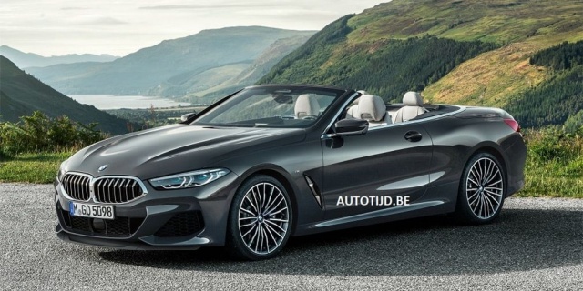 Declassified an exterior of the open BMW 8-Series