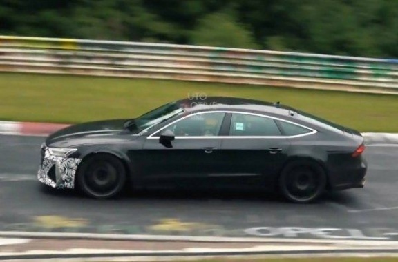 New Audi RS7 Sportback spotted on the test