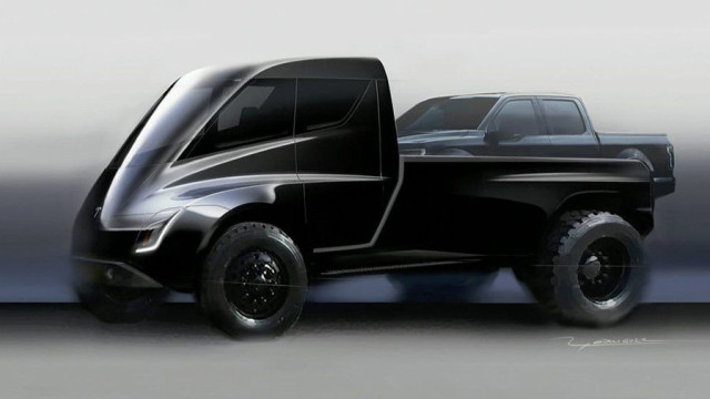 Tesla pickup will be made in the cyberpunk style