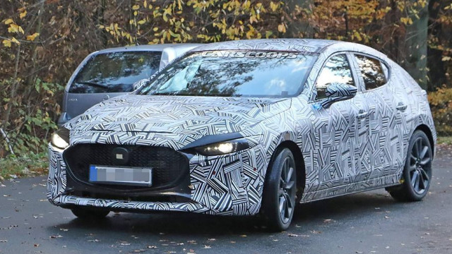 The first shot of the newest Mazda3 is published