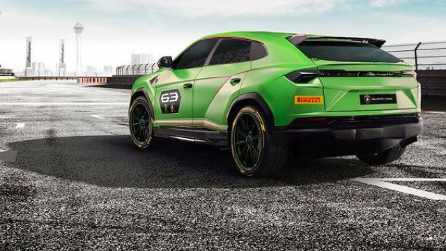 Lamborghini Urus SUV prepared for racing