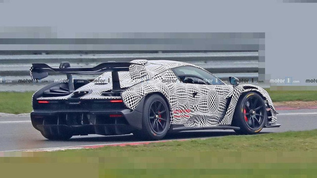 McLaren started testing the Senna hypercar track version