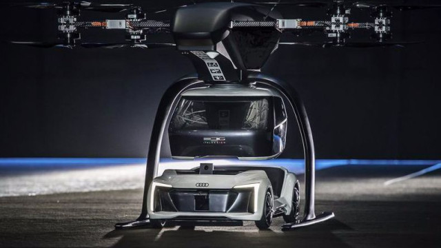 Audi and Airbus tested the first flying taxi