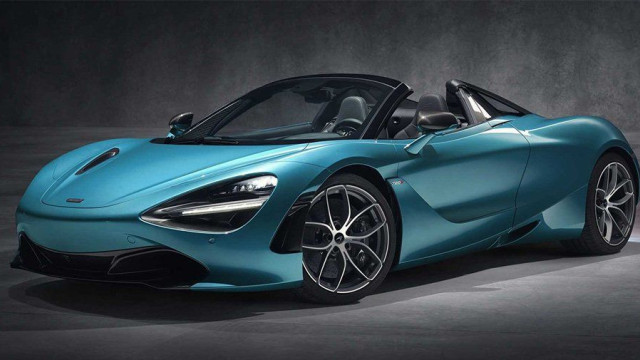 McLaren 720S Supercar take a foldable roof