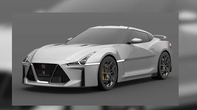 Newest Nissan GT-R appeared in the first picture 