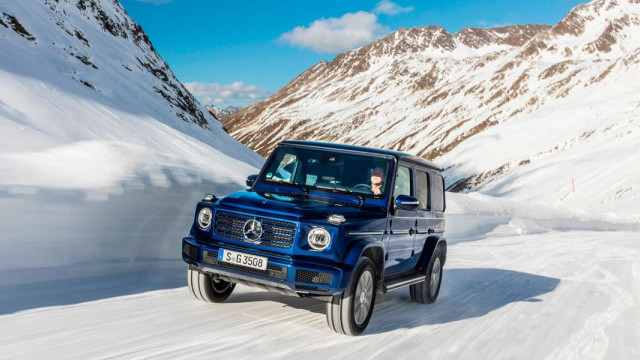 The new Mercedes-Benz G-Class has a diesel engine