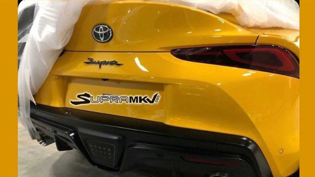 A new photo of a revived Toyota Supra has appeared