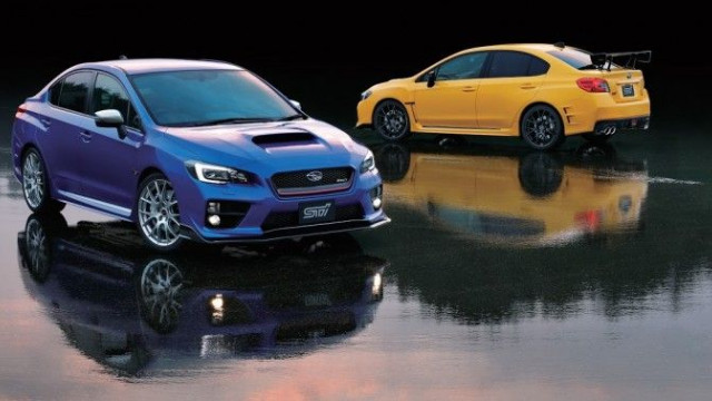 The new Subaru WRX STI arrives in Detroit