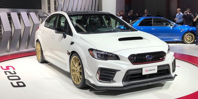 Officially debuted the most powerful Subaru in history 