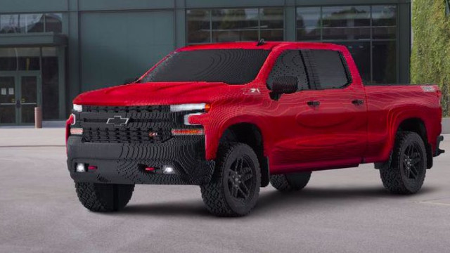 From Lego made a real Chevrolet Silverado