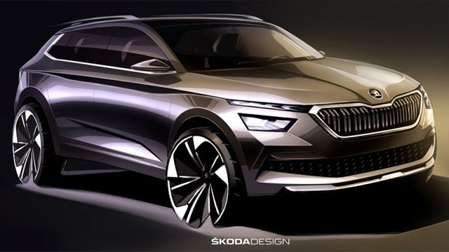 Skoda has demonstrated the appearance of a new compact SUV for Europe