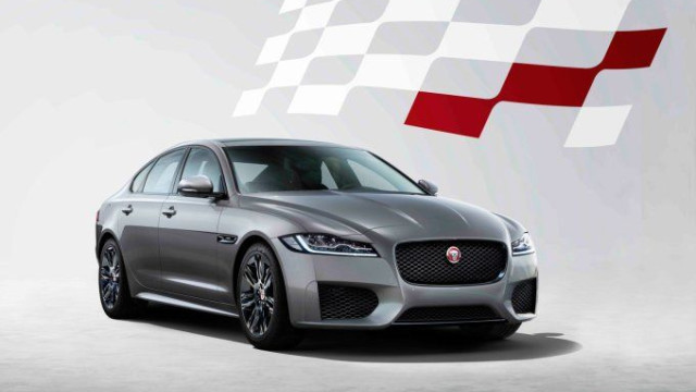 Jaguar presented the XF Checkered Flag special version