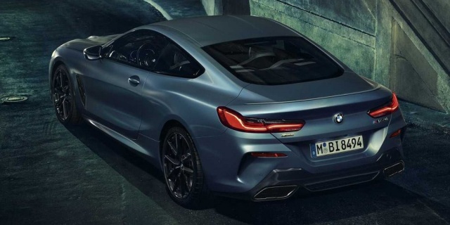 The first special version of the BMW 8-Series appeared in the photo