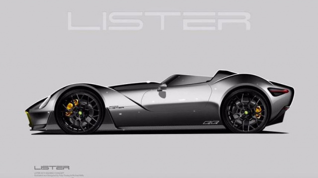 Lister is preparing a modern version of a racing 1950s car
