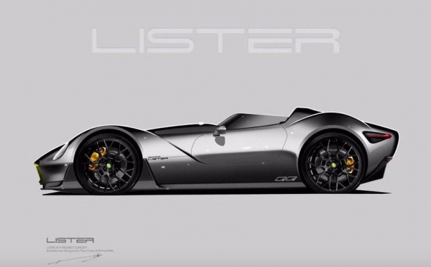 Lister is preparing a modern version of a racing 1950s car