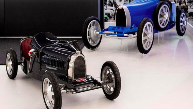 Bugatti showed a children's car for 30,000 euros