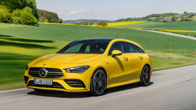 Mercedes presented the AMG variation of the newest CLA Shooting Brake