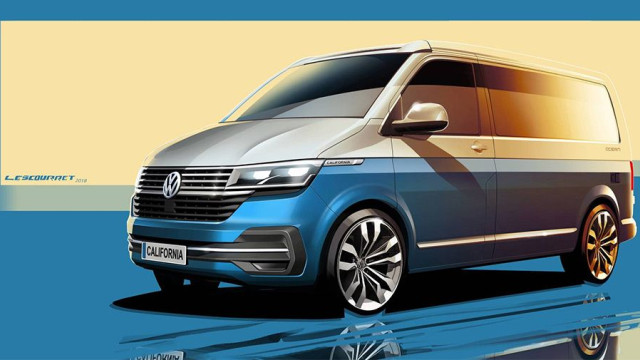 The announcement of the updated camper Volkswagen California