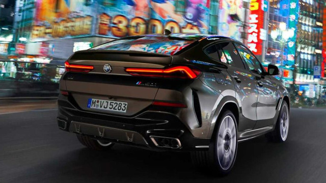 New BMW X6 officially debuted