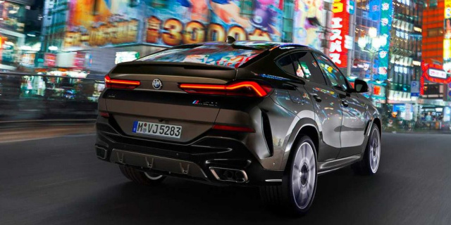 New BMW X6 officially debuted