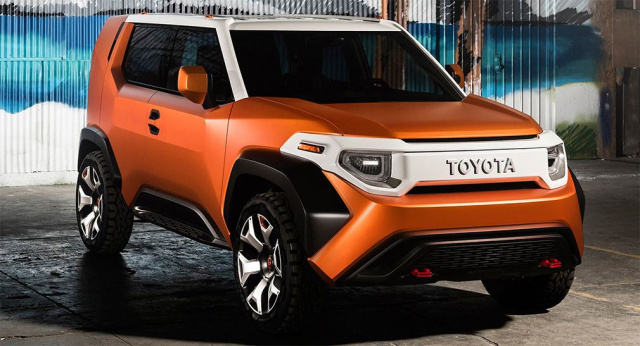 The announcement of the newest SUV from Toyota