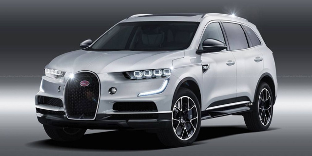 Bugatti will release an electric SUV