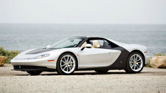 A unique Ferrari Sergio supercar auctioned off