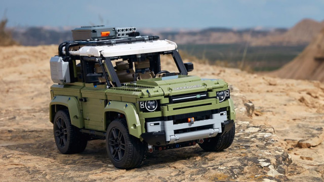 Lego showed an identical copy of the latest Land Rover Defender (VIDEO)