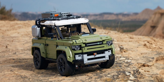 Lego showed an identical copy of the latest Land Rover Defender (VIDEO)