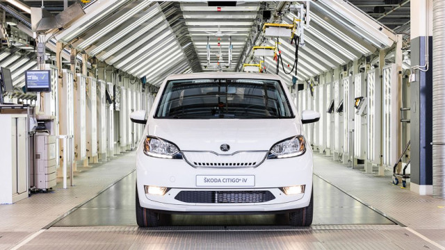 Skoda goes into the production first electric car