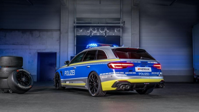 'Hot' Audi RS4 Avant turned into a patrol car