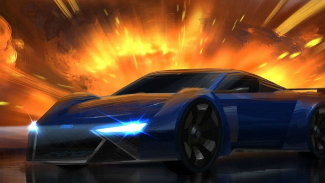 Audi created a cool supercar for the Spies in Disguise cartoon (VIDEO)