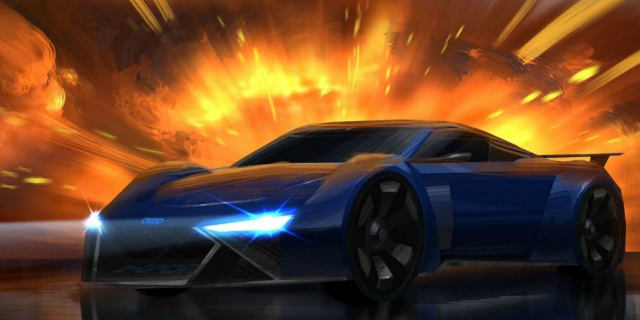 Audi created a cool supercar for the Spies in Disguise cartoon (VIDEO)