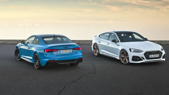 Audi has updated the "hot" RS5 coupe and liftback