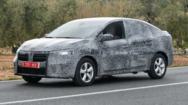 The third-generation Renault Logan goes on tests