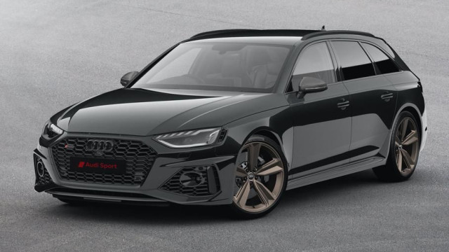 Audi RS 4 Avant now has a "bronze" special version