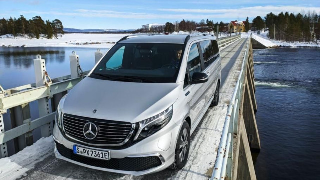 Mercedes-Benz EQV passed frost tests successfully