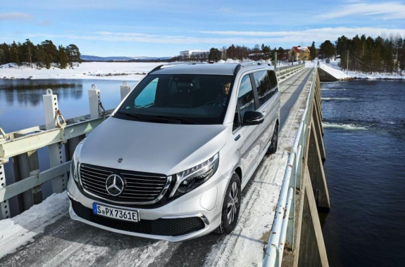 Mercedes-Benz EQV passed frost tests successfully
